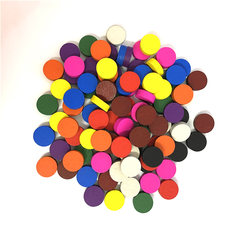 50 ชิ้น 15*5 มม.11 สีไม้ Disk  - Board Game Dixit บทวิจารณ์และราคา