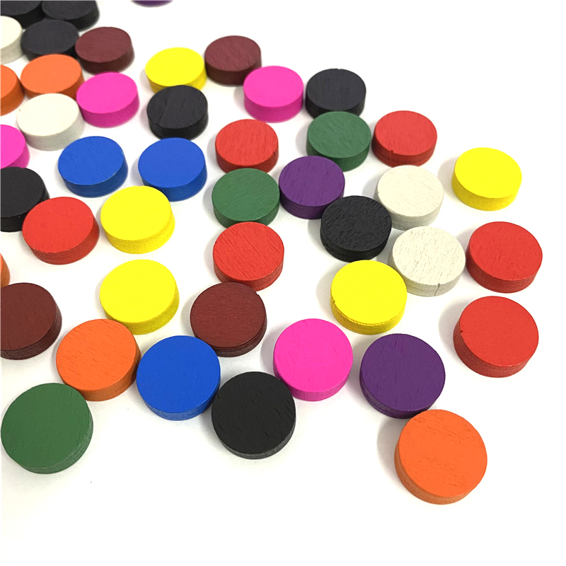 50 ชิ้น 15*5 มม.11 สีไม้ Disk  - Board Game Dixit บทวิจารณ์และราคา